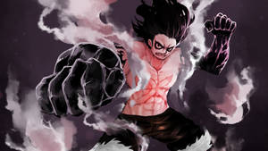 Ταπετσαρία Luffy Gear 4 Σκοτεινή Μορφή — Luffy gear 4 Ταπετσαρία