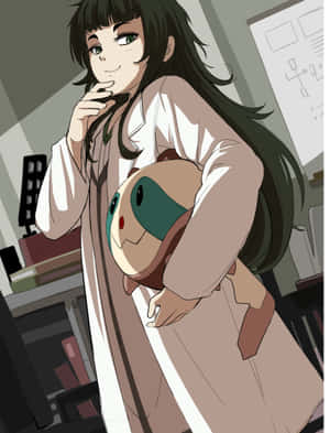 Maho Hiyajo - Χαρακτήρας Steins·Gate 0 — Galaxy Z Fold 8 Ταπετσαρία
