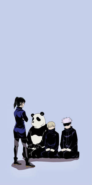 Maki Zenin Απελευθερωμένη - Ταπετσαρία Κινητού Jujutsu Kaisen — Anime Ταπετσαρία