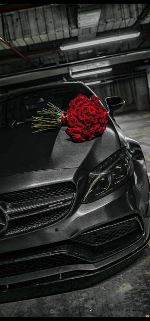 Mercedes iPhone X 3D Rose — iPhone 15 Pro Ταπετσαρία