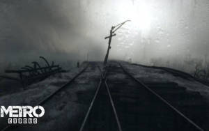 Metro Exodus Σιδηροδρομικές Γραμμές 3440x1440 — Χειμώνας Ταπετσαρία