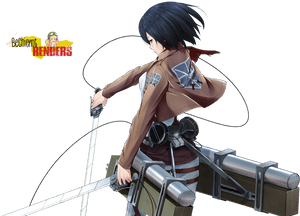 Mikasa Ackerman Render Από Bechienot-d6doimp - Attack On Titan Render, Λήψη HD Png