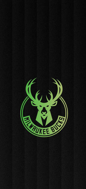 Ταπετσαρία Milwaukee Bucks πράσινο έμβλημα — iPhone 16 Plus Ταπετσαρία