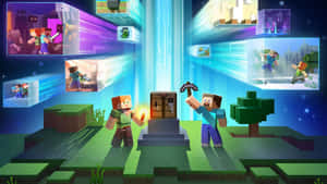 Φόντο Minecraft 720p — Minecraft Ταπετσαρία