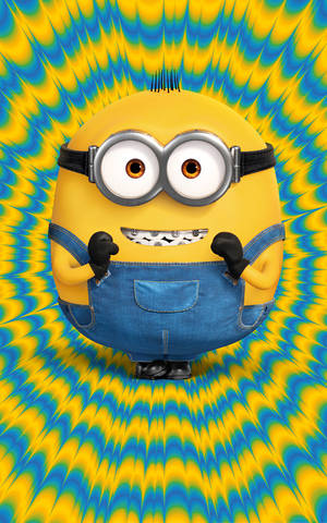 Ταπετσαρία Minions κίτρινο και μπλε — Galaxy Tab S10 Ultra Ταπετσαρία