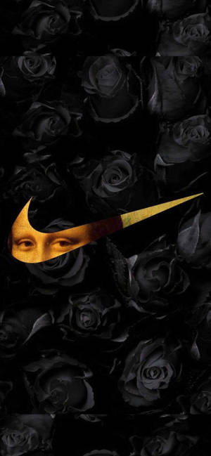 Ταπετσαρία κινητού Mona Lisa X Nike. — iPhone 14 Pro Ταπετσαρία