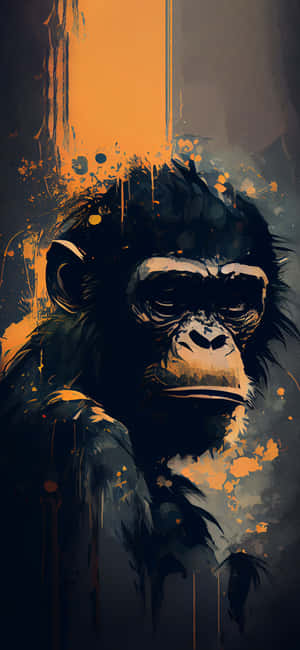 Monkey background — Realme P4 Lite 4G Ταπετσαρία