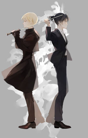 Moriarty The Patriot William Και Sherlock Fanart ταπετσαρία — Lenovo Idea Tab Pro Gen 2 Ταπετσαρία