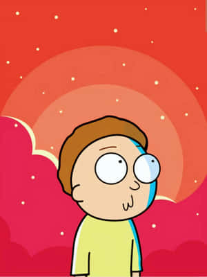 Morty Smith – Ο Τρελός Διαστημικός Σύντροφος — Galaxy Z TriFold Ταπετσαρία