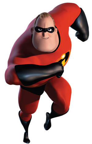 Ταπετσαρία Mr. Incredible Σε Πόζα Τρεξίματος — Redmi Pad Ταπετσαρία