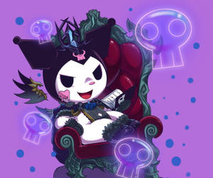 My Melody Kuromi: Καθισμένη στον Θρόνο