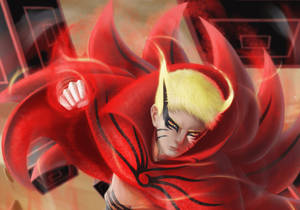 Naruto Baryon Mode Γροθιά — Ναρούτο μπάριον μόδα Ταπετσαρία