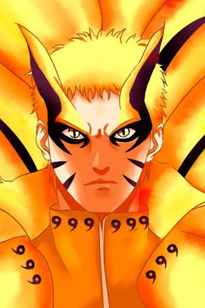 Naruto Baryon Mode Άγριος — Ναρούτο μπάριον μόδα Ταπετσαρία