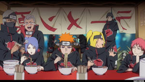 Naruto Pain Δείπνο — Χαρακτήρες Naruto Ταπετσαρία