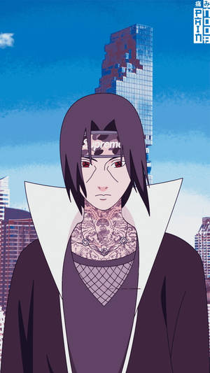 Ταπετσαρία Naruto Supreme Itachi Πόλη — Naruto Supreme Ταπετσαρία