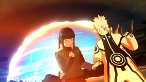 Naruto και Hinata στον Πόλεμο Νίντζα — Naruto και Hinata Ταπετσαρία