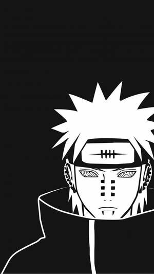 Naruto Μαύρος Akatsuki Yahiko — Naruto iPhone GIF Ταπετσαρία