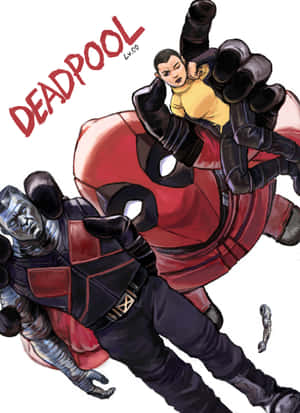 Negasonic Teenage Warhead σε Δράση — Huawei Pura X Max Ταπετσαρία
