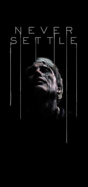 Never Settle Death Stranding — iPhone 14 Pro Max Ταπετσαρία