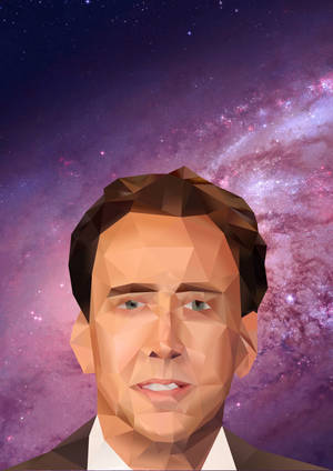 Φόντο Fanart του Nicolas Cage — Oppo Pad 4 Pro Ταπετσαρία