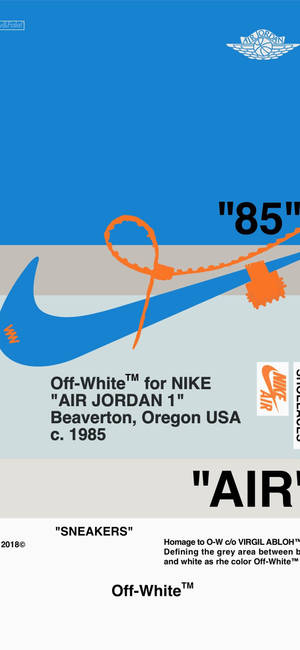 Nike iPhone Εισιτήριο Αεροπλάνου — iPhone 13 Pro Max Ταπετσαρία