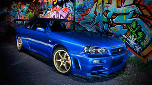 Οχήματα Nissan Skyline R34 Nissan HD Ταπετσαρία | Εικόνα φόντου