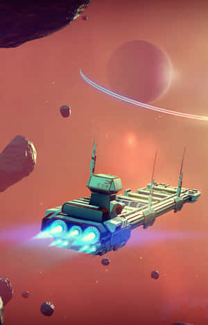 No Mans Sky Phone — Honor Pad X8b Ταπετσαρία