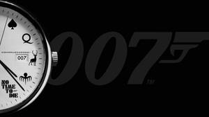 Ταπετσαρία No Time To Die 007 σε μαύρο — iMac Ταπετσαρία