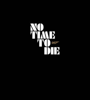 No Time To Die Σε Μαύρη Αφίσα ταπετσαρία — Nubia Flip Ταπετσαρία