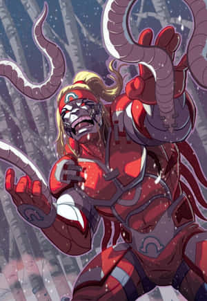 Omega Red: Η Ασταμάτητη Απειλή — Xiaomi Mix Ταπετσαρία
