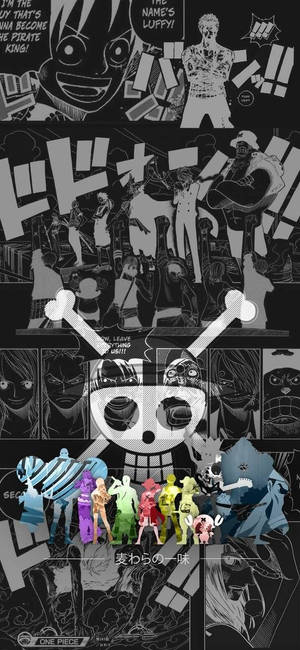 One Piece Αισθητική Manga Πειρατές — Anime Ταπετσαρία