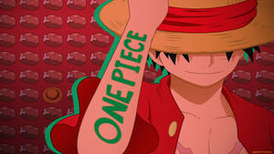 One Piece Επιφάνεια Εργασίας Μοτίβο Κρέατος — Ένα κομμάτι επιφάνεια εργασίας Ταπετσαρία