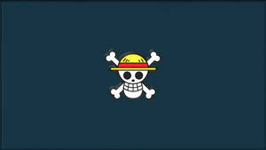 Ταπετσαρία One Piece Jolly Roger του Καπέλου του Άχυρου