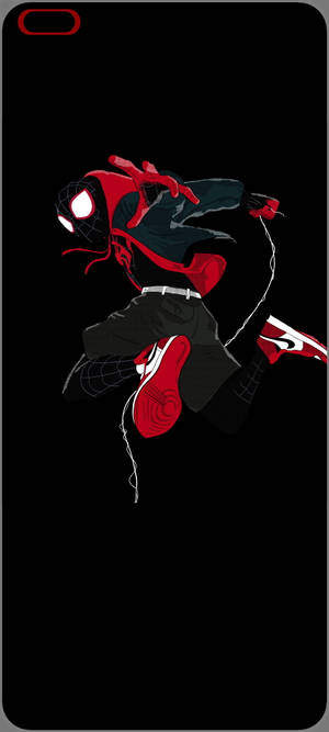 Oneplus Nord Τέχνη Spiderman — iPhone 15 Ταπετσαρία