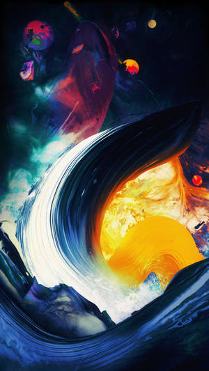 Oneplus Αφηρημένη Sci-Fi Τέχνη ταπετσαρία