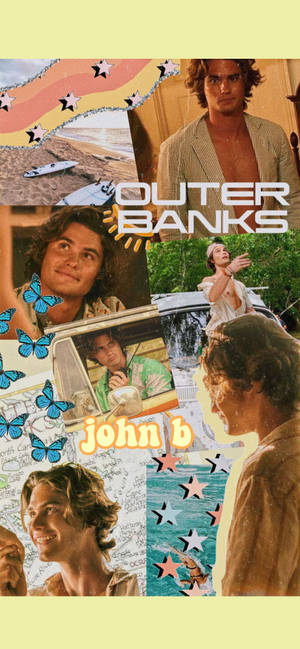 Ταπετσαρία Fanart Outer Banks John B — iPhone 14 Pro Ταπετσαρία