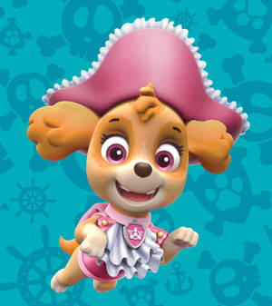 Ταπετσαρία Πειρατής Σκάι των Paw Patrol — Nubia Flip Ταπετσαρία