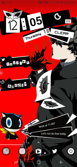 Persona 5 Iphone — Γαλαξίας A26 Ταπετσαρία