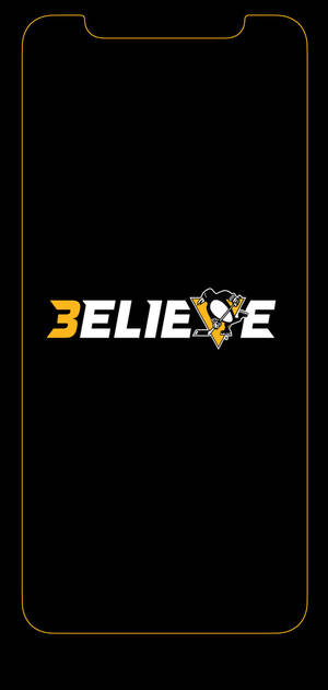 Ταπετσαρία Pittsburgh Penguins believe λογότυπο — iPhone 14 Plus Ταπετσαρία