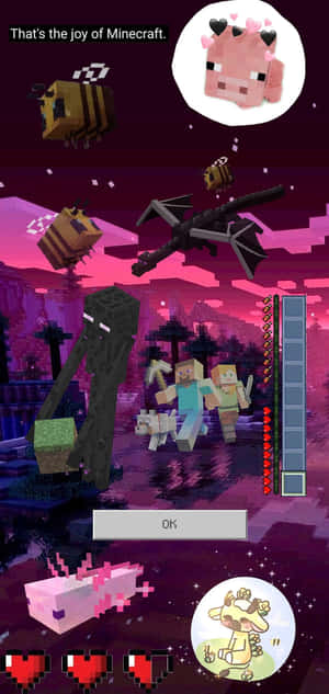 Φόντο Minecraft για Pixel 3xl — Oppo Find X9s Pro Ταπετσαρία