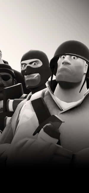 Pixel 3xl Team Fortress 2 Φόντο — IQOO Z10 Turbo Ταπετσαρία