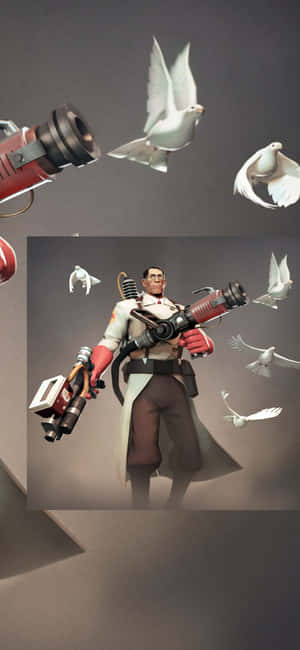 Iphone Xs Team Fortress 2 Background — Γαλαξίας A08 Ταπετσαρία