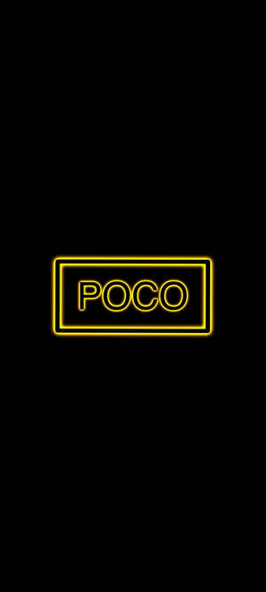 POCO X2 Κίτρινη Γραμματοσειρά — Infinix Note 50 Ταπετσαρία