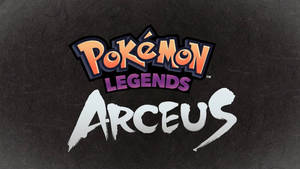Ταπετσαρία τίτλου Pokemon Legends Arceus — Πόκεμον Θρύλοι Αρκέους Ταπετσαρία