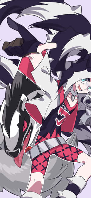 Pokemon Εκπαιδευτής Piers και Obstagoon — Xiaomi 17 Max Ταπετσαρία