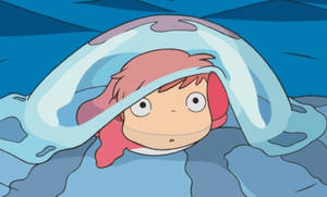 Ponyo Παιδί Anime — Ανιμέ παιδιά Ταπετσαρία