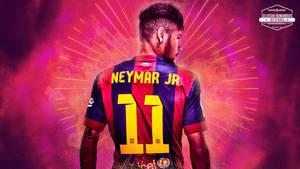 Pop Art Έργο Τέχνης Neymar JR ταπετσαρία.