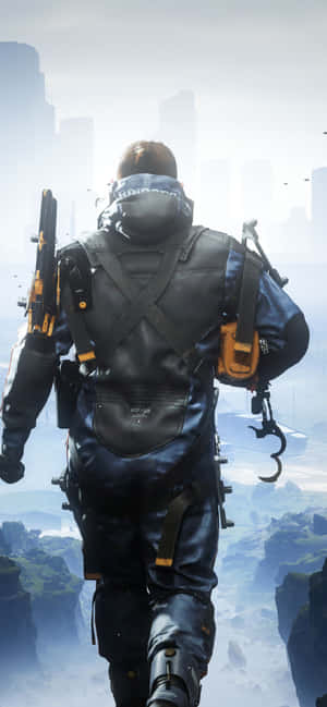 Φόντο iPhone Xs Max Death Stranding — IQOO Ταπετσαρία