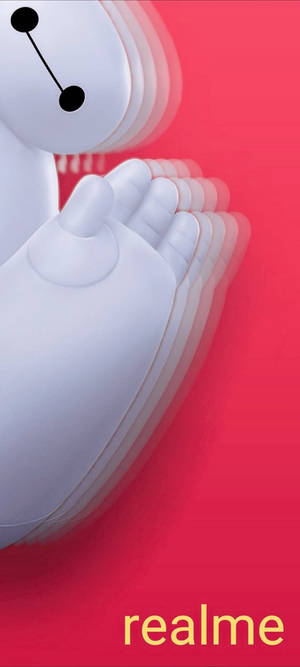 Realme 6 Punch Hole Wave Big Hero Effect — Infinix Note 50 Ταπετσαρία