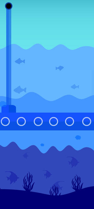 Realme 7 Underwater Illustration — Pixel 10 Pro Fold Ταπετσαρία